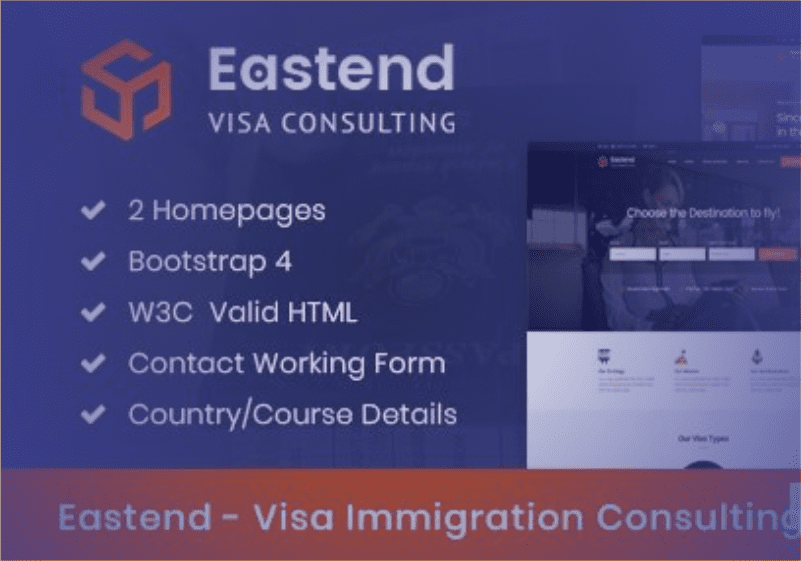 Eastend HTML5 Template