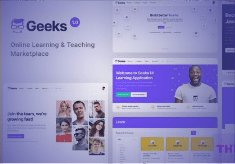 Geeks LMS WordPress Theme
