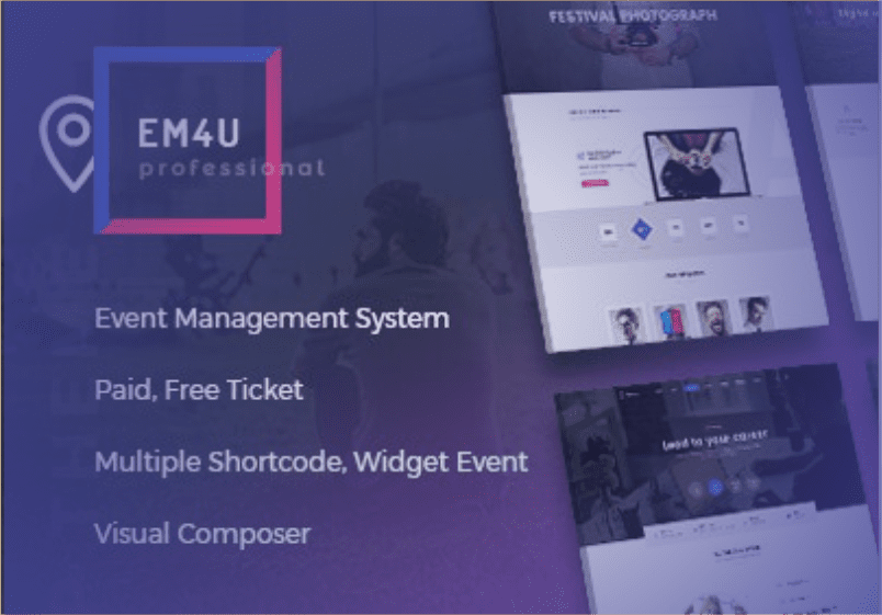EM4U Booking WordPress Theme